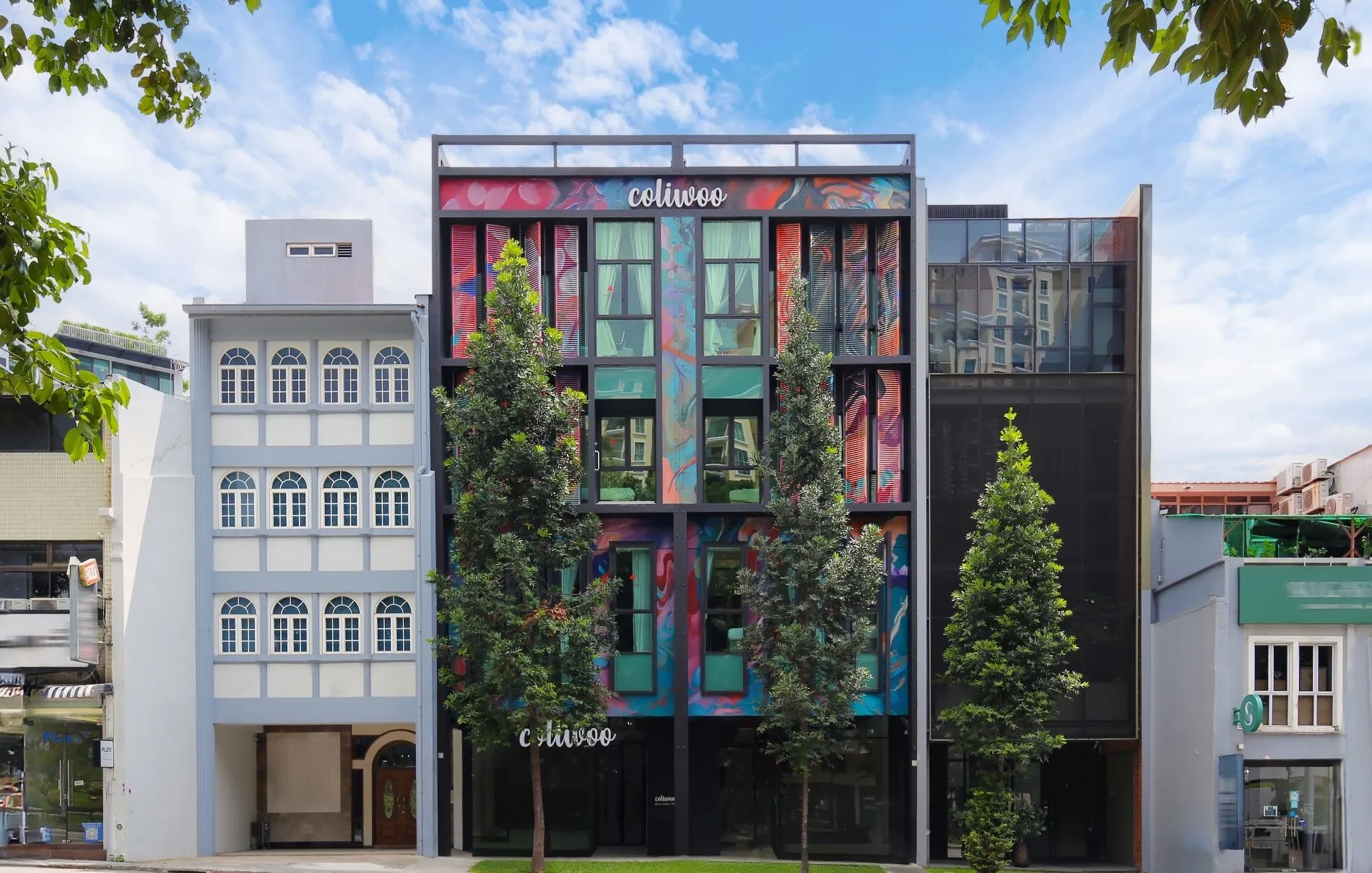 Coliwoo River Valley 288, a coliving space in Singapore fostering collaboration.