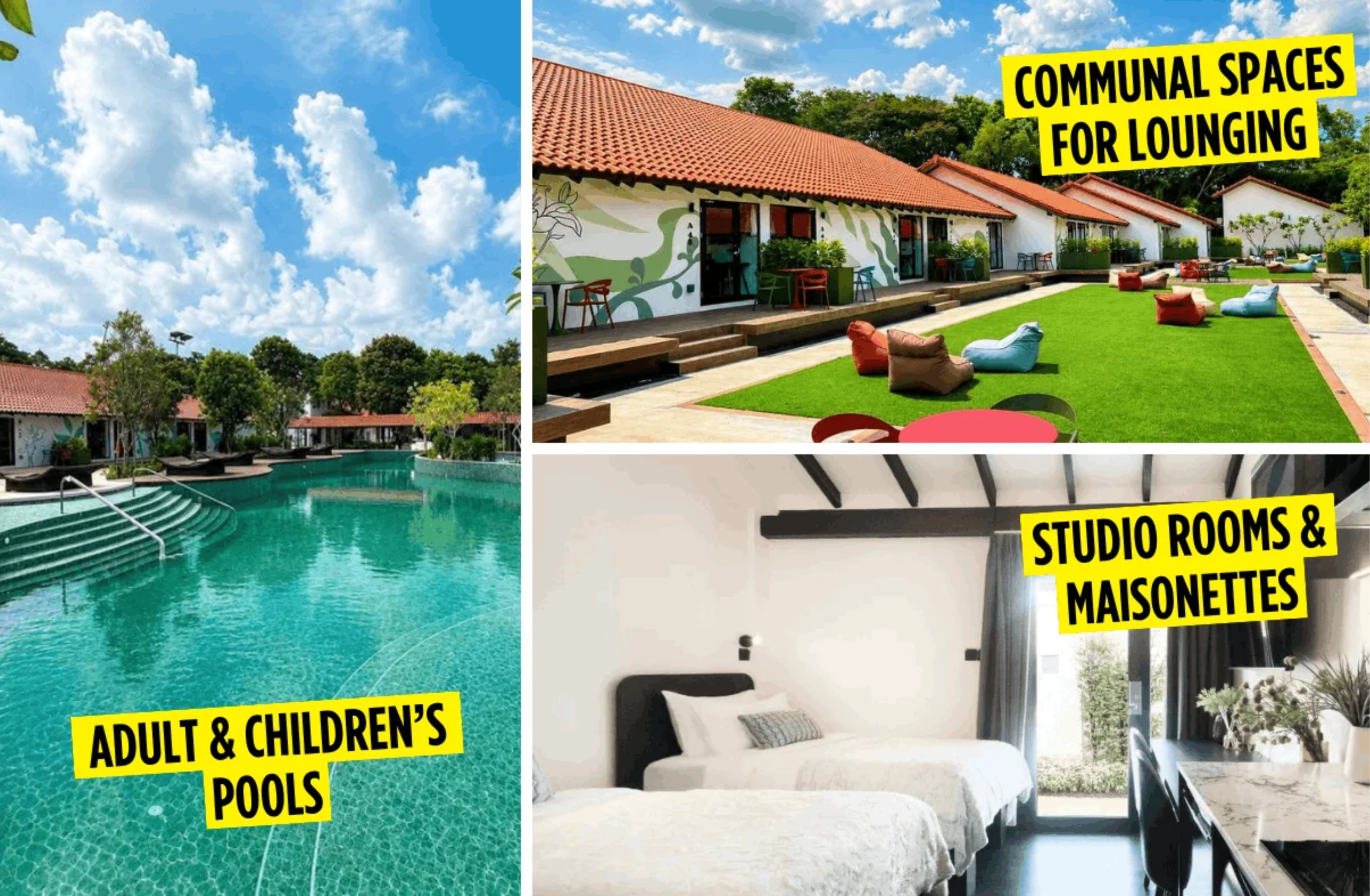 This Former Changi Chalet Is Now A Co-Living Resort Hotel, With Rooms From $190/Night